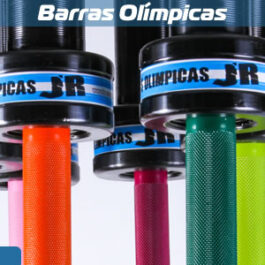 Barra Olimpica Camuflada - 20kg 2.20mts - Rulemanes