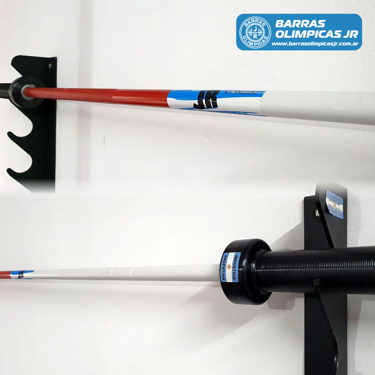 Barra Olímpica DUO 8 kgs. x 1.70 mts. Cromada Ø25