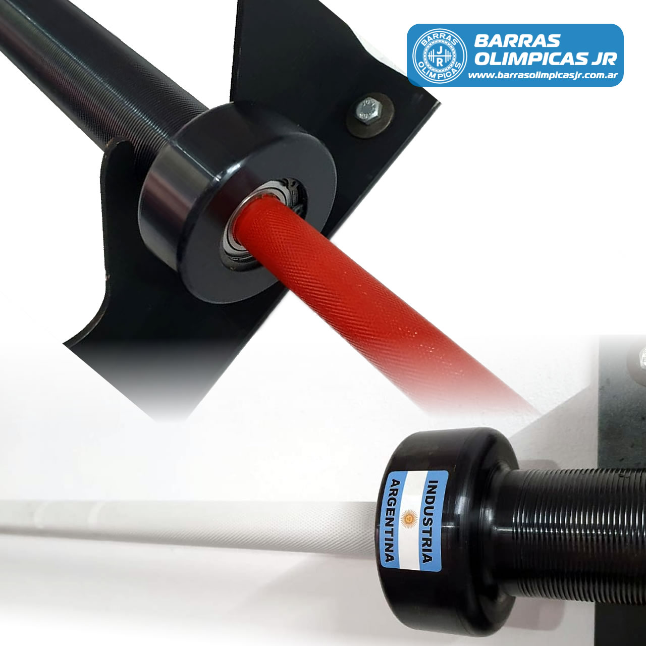 Barra Olímpica DUO 20 kgs. x 2.20 mts. Black